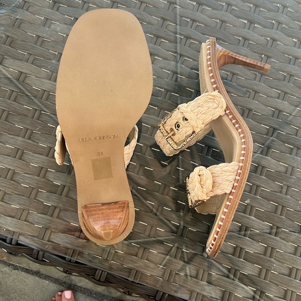 The perfect summer sandal to complete an outfit for a night out. 3” heel